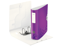 Регистратор - А4 80мм. фиолетовый "Active WOW" (LEITZ)