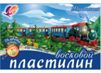 Пластилин восковой - 24цв. "Фантазия" 420г. картон.уп. (Луч)