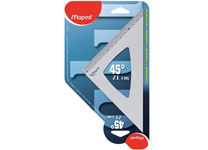 Треугольник метал. - 21см 45гр. (Maped)