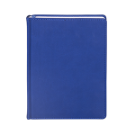 Ежедневник полудатированный - А5 синий 384стр."VELVET" (GSF)