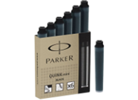 Капсулы в наборе -  6шт. чёрный "PARKER Quink mini" 