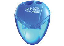 Точилка - 2 отверстия "I-Gloo" ассорти с контейнером (Maped)