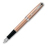 Ручка перьевая подарочная - корпус-розовое золото "SON11 PKGLD CT FP-18K GB" (PARKER)