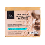 Пластилин скульптурный - 500гр. телесный мягкий (Малевичъ)