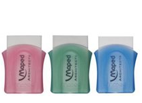 Ластик белый "Architecte" с держателем (Maped)