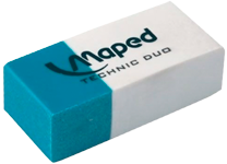 Ластик - 40x18 мм "Technic Duo" (Maped)