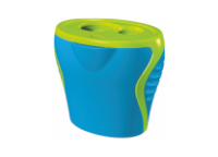 Точилка - 2 отверстия "Boogy" ассорти с контейнером (Maped)