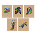 Тетрадь - А5  48л. клетка "Craft art" (Эксмо)