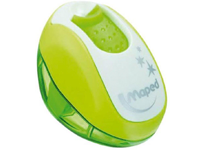 Точилка - 1 отверстие "Clean" ассорти с контейнером (Maped)