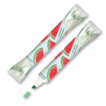 Маркер текстовой - зеленый "TUTTI FRUTTI" с запахом арбуз двусторонняя (Bruno Visconti)