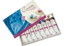 Краска акриловая художественная в наборе - 8цв. 10мл. "Сонет" (Н.П.)