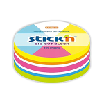 Бумага д/заметок - 67х67 250л. неон. "Цикл" (HOPAX)